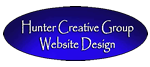 Hunter Creative Group Website Design